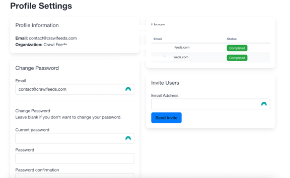 User Management - Beauty Feeds