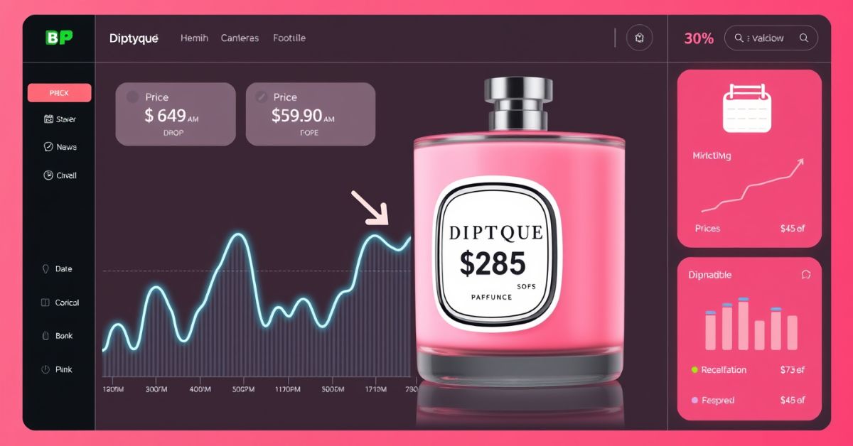 Diptyque Price Tracking - Beautyfeeds
