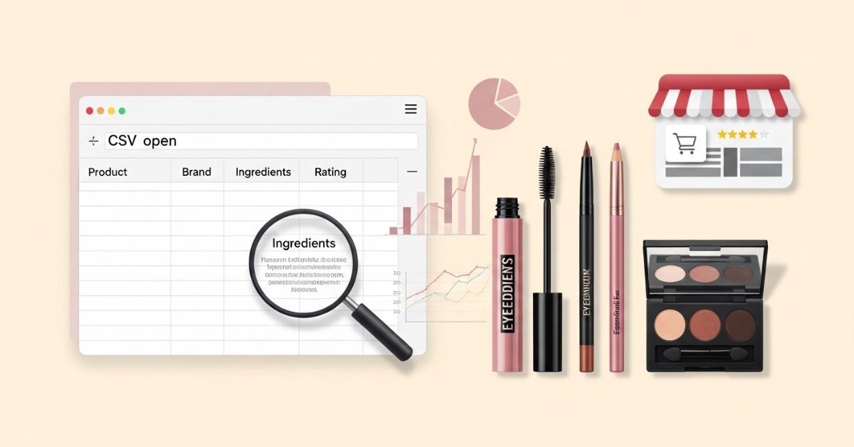 Amazon Eye Makeup Dataset