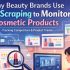 Cosmetic product web scraping